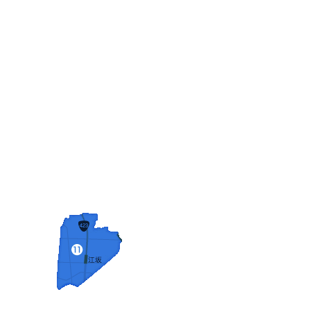 吹田市江坂駅周辺エリアの地図
