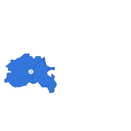 川辺郡猪名川パークタウンエリアの地図
