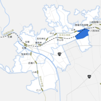山本南・南ひばりガ丘周辺エリアのイメージマップ
