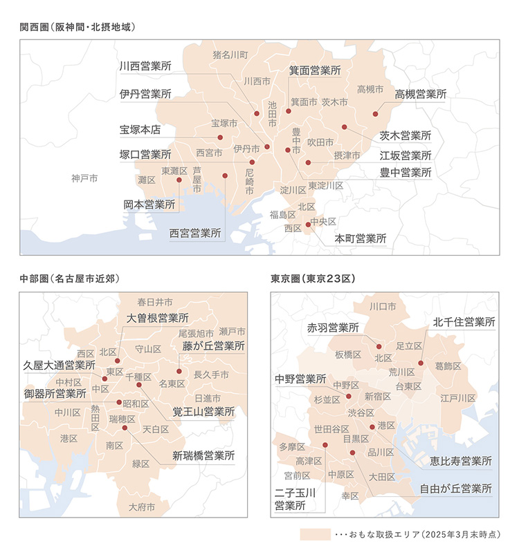 店舗展開の図