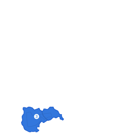 川辺郡つつじが丘エリアの地図