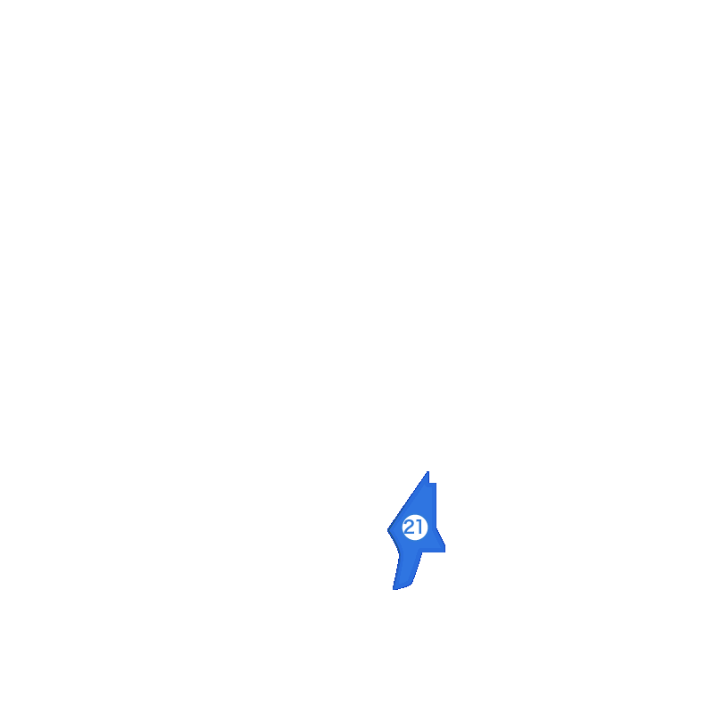 茨木市阪急南茨木駅北東側エリアの地図