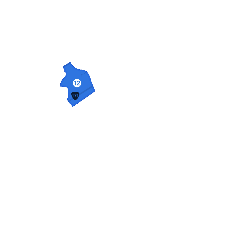 高槻市郡家新町・川西町周辺エリアの地図