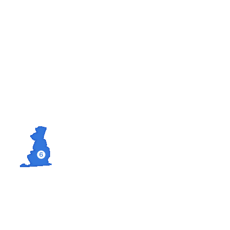 宝塚市逆瀬台・青葉台・光ガ丘エリアの地図