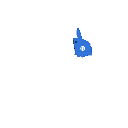 尼崎市JR塚口駅以東エリアの地図