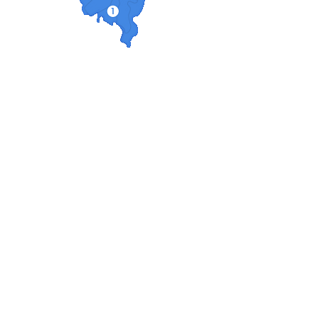 神戸市東灘区御影駅山側エリアの地図