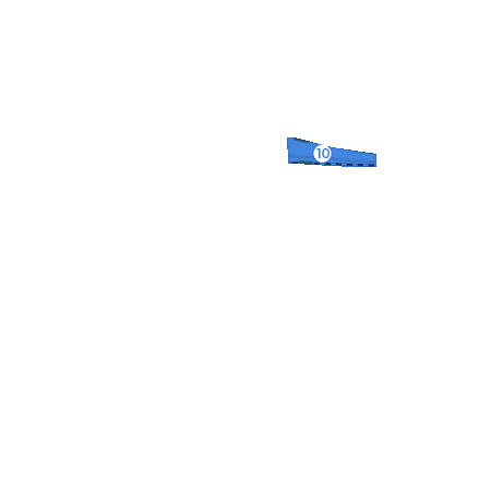 神戸市東灘区岡本駅南東側エリアの地図