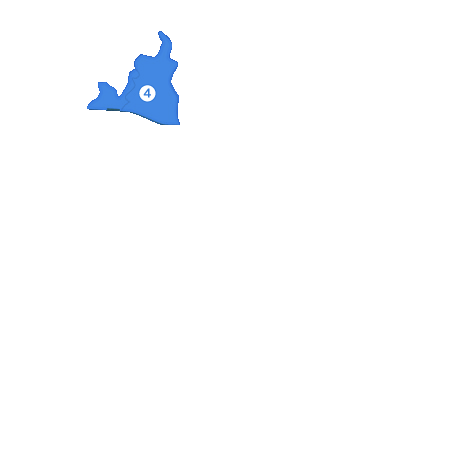 神戸市東灘区住吉山手周辺エリアの地図