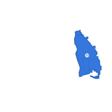 伊丹市猪名川以東、森本周辺エリアの地図