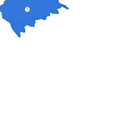 西宮市北山公園周辺エリアの地図