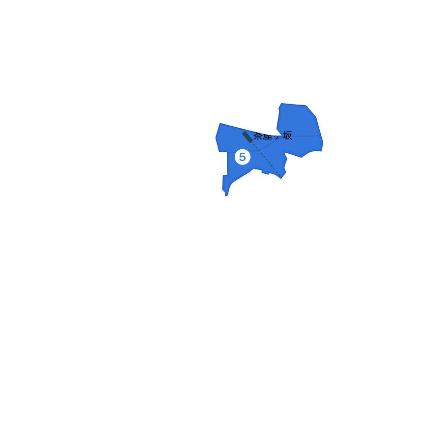名古屋市千種区茶屋ヶ坂駅周辺エリアの地図