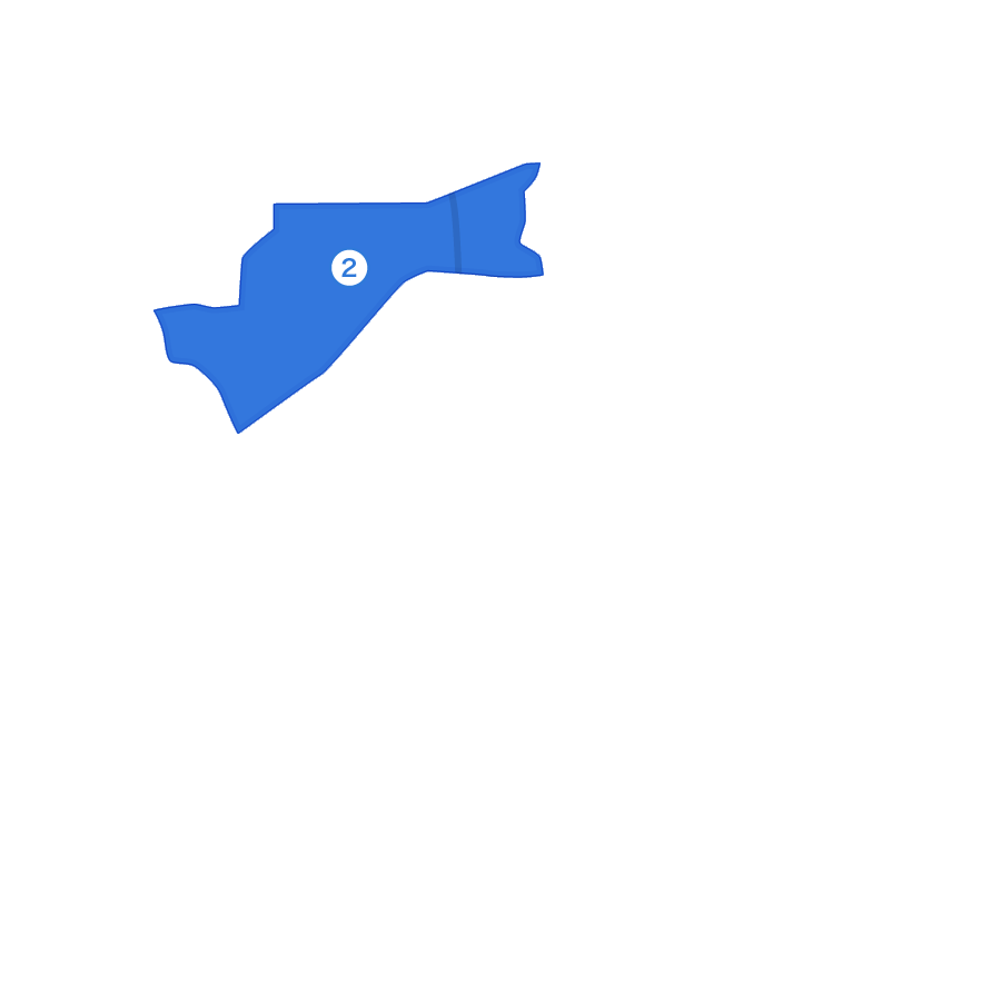 名古屋市名東区猪子石周辺エリアの地図