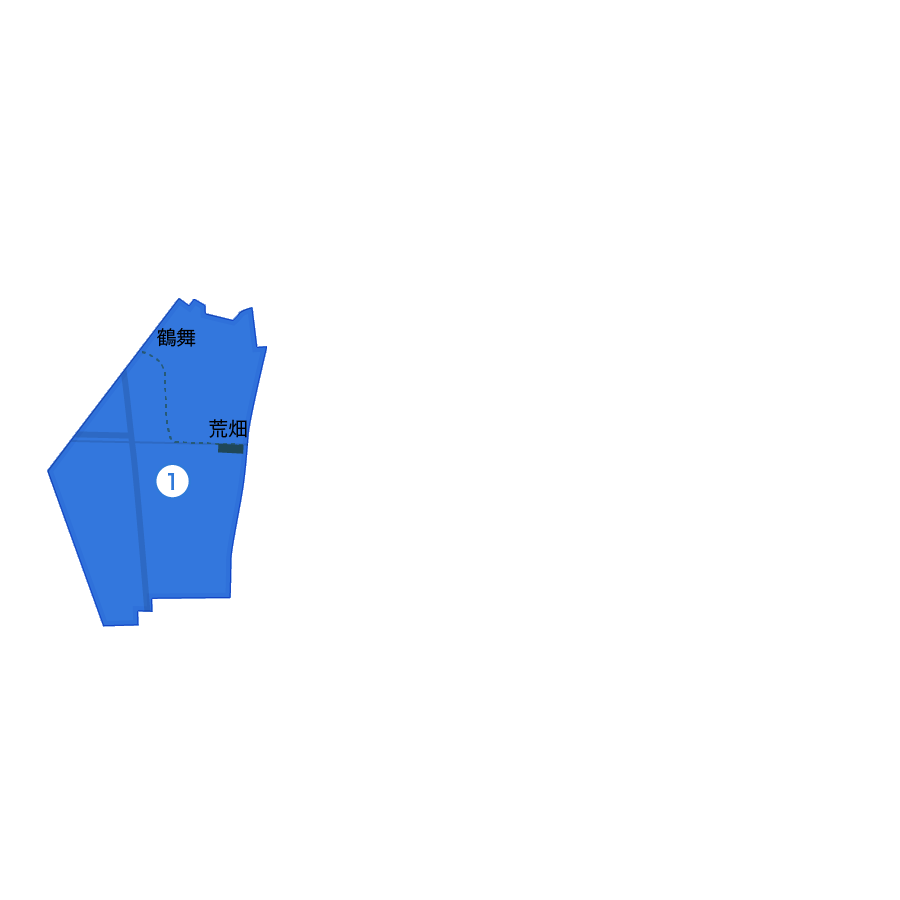 名古屋市昭和区鶴舞公園以南（昭和区西部）エリアの地図