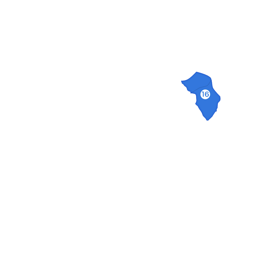 名古屋市守山区中志段味エリアの地図