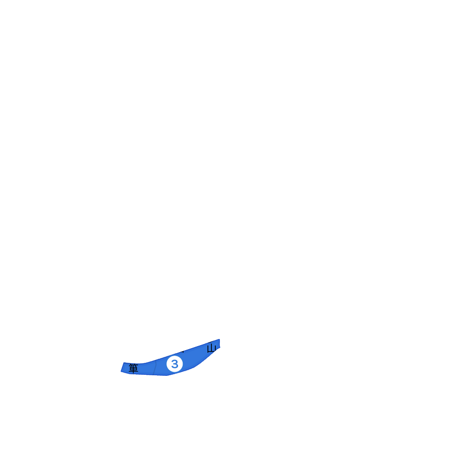 名古屋市守山区千代田街道以南・矢田川以北エリアの地図