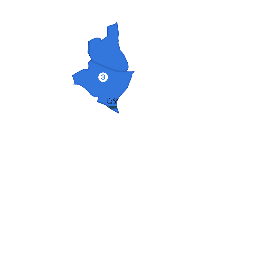 名古屋市天白区塩釜口・大坪周辺エリアの地図