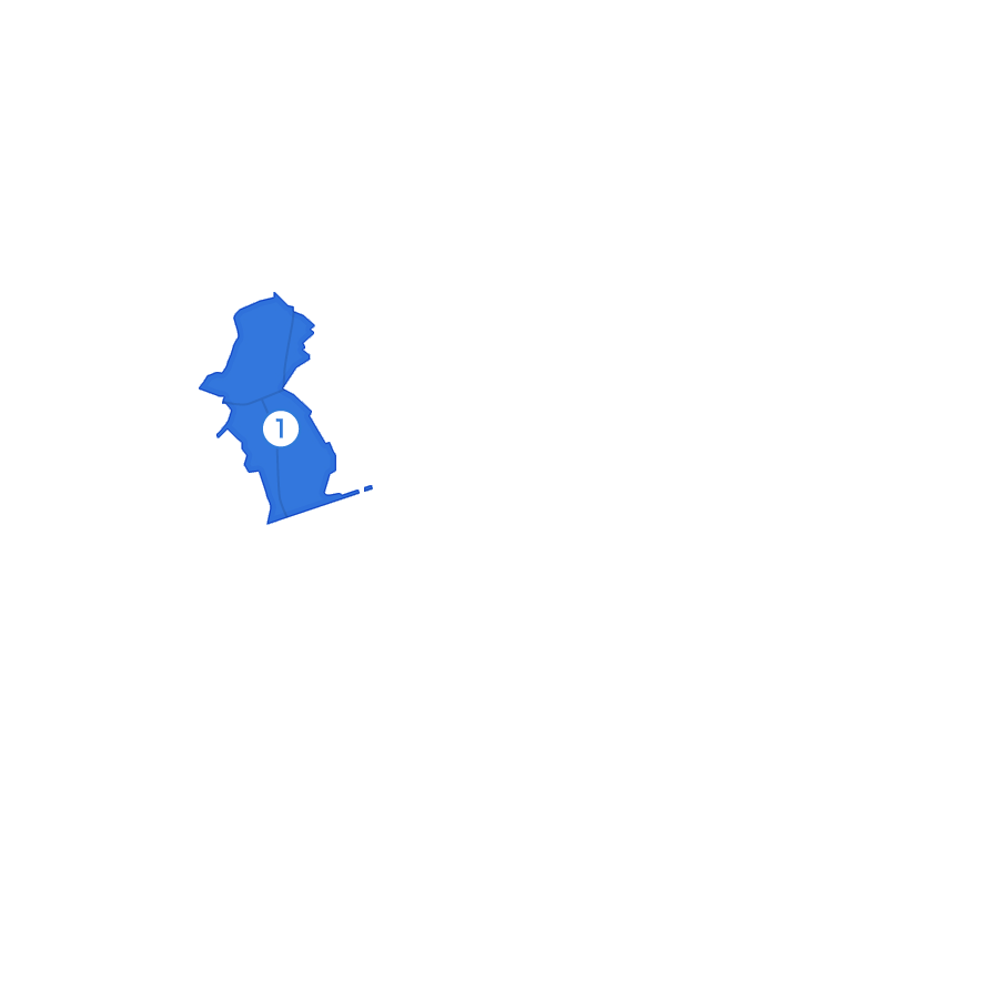 日進市岩崎台・香久山エリアの地図
