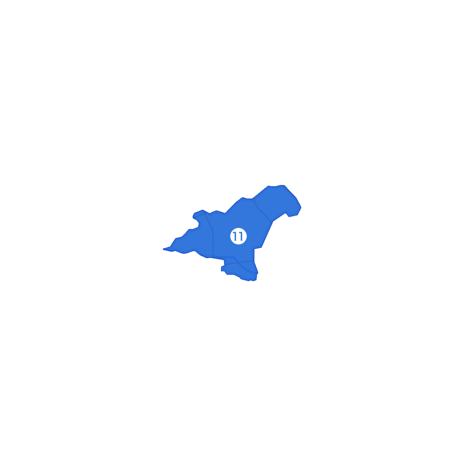 日進市藤島町・本郷町・藤枝町周辺エリアの地図