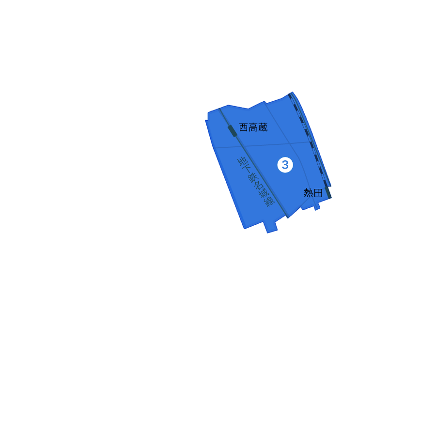 名古屋市熱田区『熱田神宮公園』周辺エリアの地図