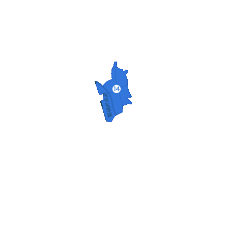 豊中市岡町駅以東・岡上の町・桜塚周辺エリアの地図