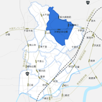 山田東・山田北・万博公園周辺エリアのイメージマップ