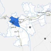 宝塚駅周辺エリアのイメージマップ