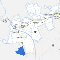 仁川駅以西エリアのイメージマップ
