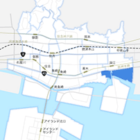 深江南町エリアのイメージマップ