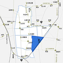 千代田エリアのイメージマップ
