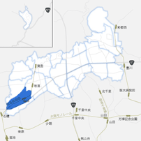 171号線以北 石橋阪大前～桜井駅周辺エリアのイメージマップ
