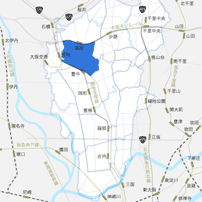 刀根山・千里園・本町周辺エリアのイメージマップ