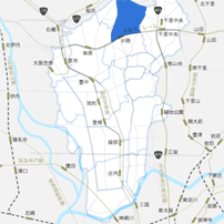 少路駅以北・緑丘周辺エリアのイメージマップ